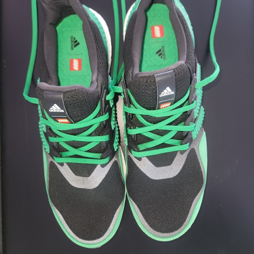 Adidas x LEGO® Ultraboost Running Shoes – Green/Black – Men’s Size 11.5